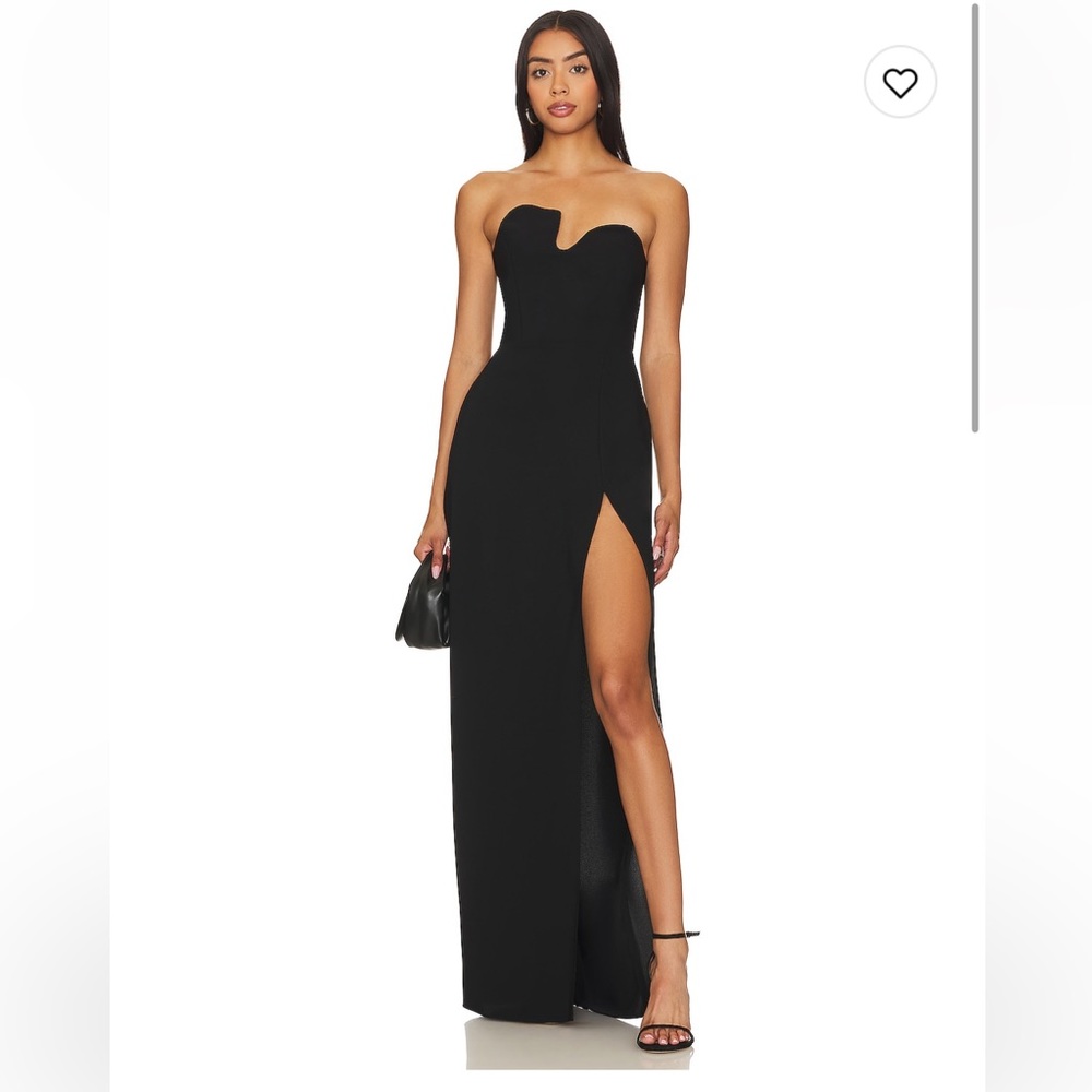 Strapless Puzzle Gown